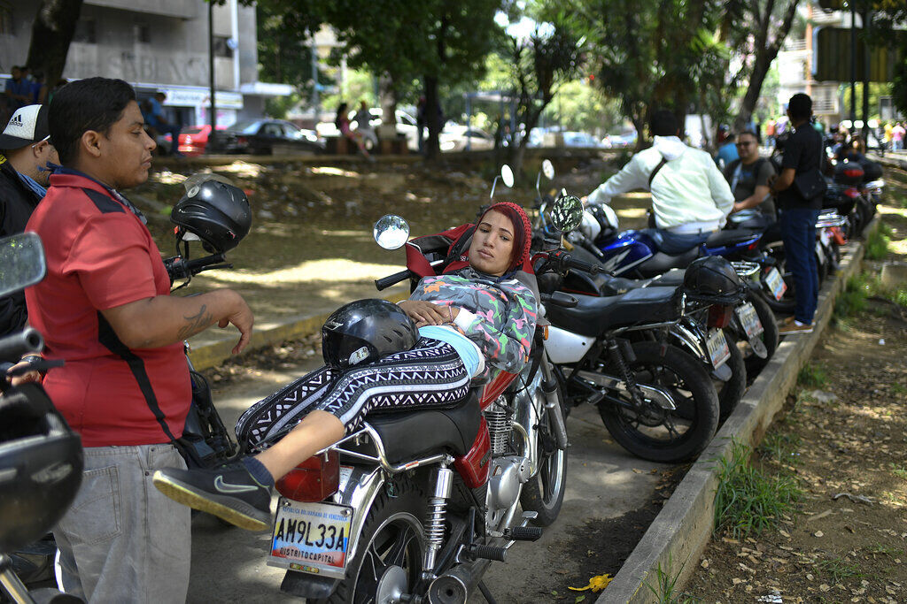 APTOPIX Venezuela Gasoline